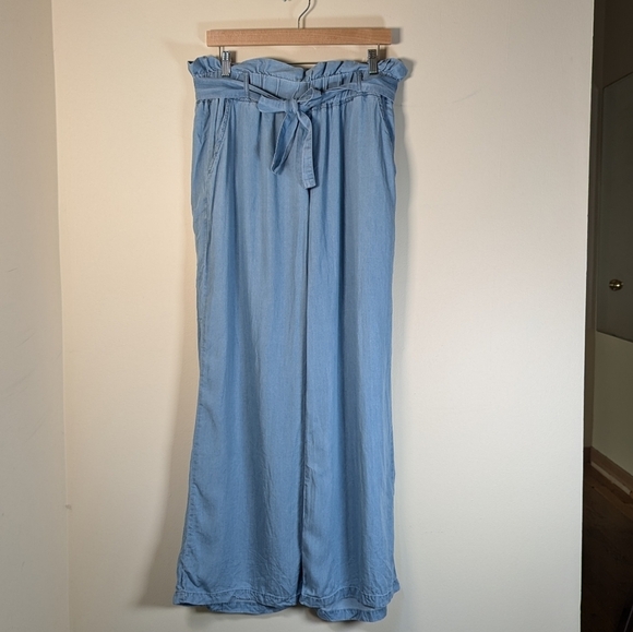 Thread & Supply "Paperbag Waist Wide-Leg Pants" - Size XL - Picture 1 of 5